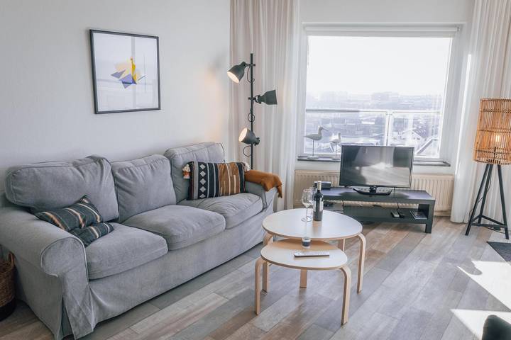 Ferienhaus mit Meerblick für 2 Personen, mit Balkon und Balkon/Terrasse in Egmond - 2