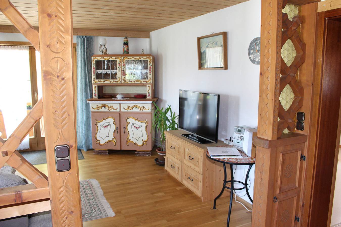 Ganze Wohnung, Apartment 'Ferienwohnung Seeseite' mit Seeblick, gemeinsamer Terrasse und Wlan in Bad Bayersoien, Bayerische Alpen