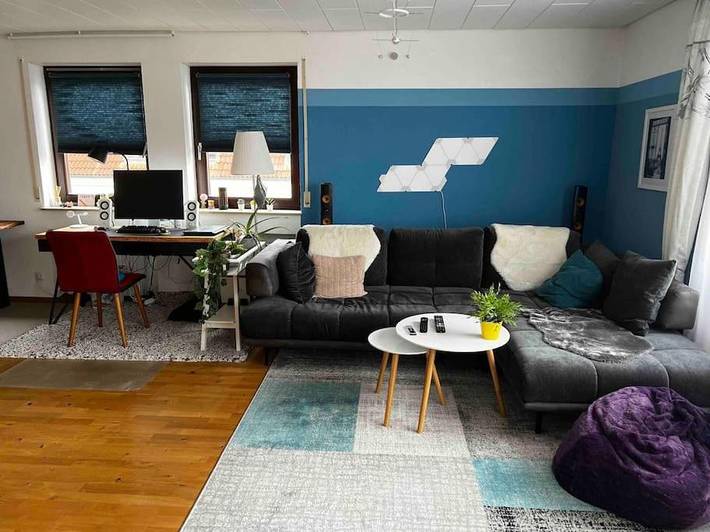 Ferienwohnung für 5 Personen, mit Terrasse in Langenau
