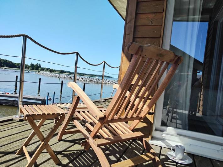 Ferienhaus für 6 Personen, mit Balkon und Terrasse in Barth