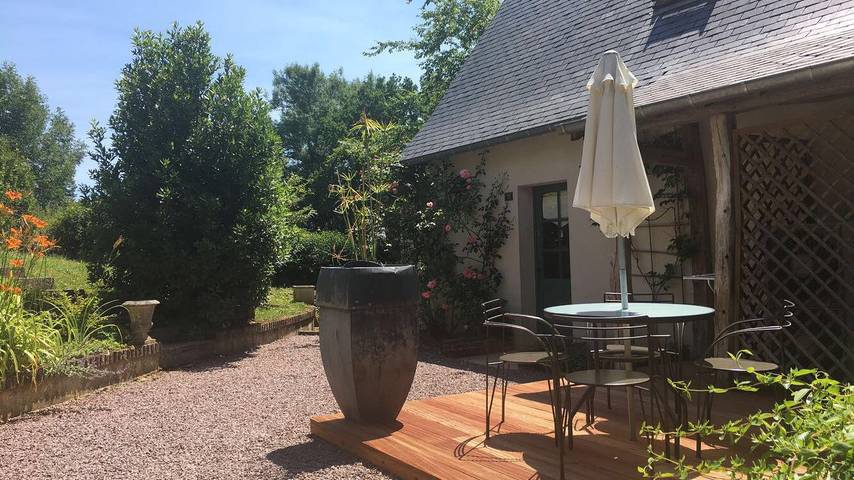 Gîte pour 4 personnes, avec Terrasse et Jardin
