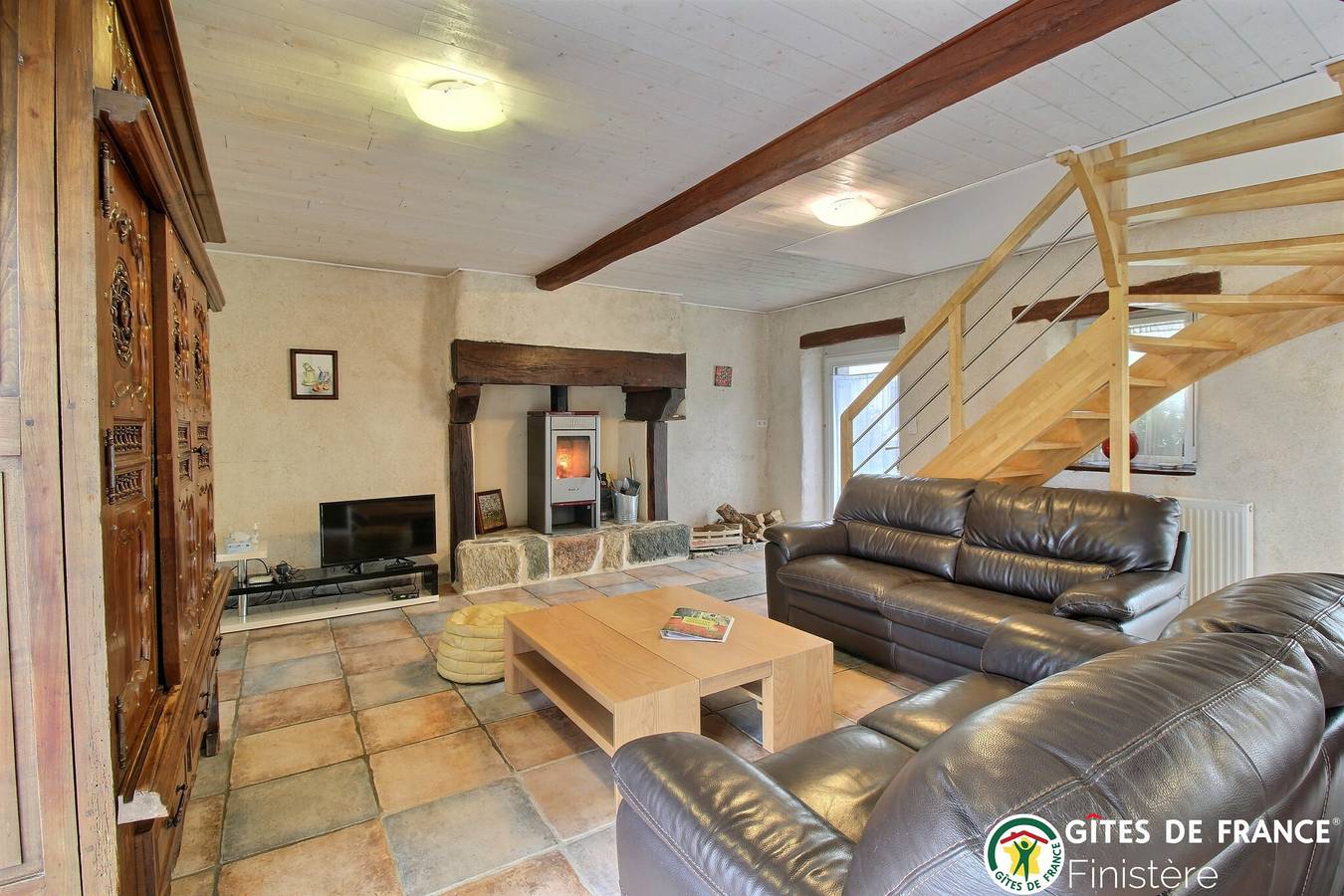 Le gîte de ty glaz in Peumerit, Côte de Cornouaille