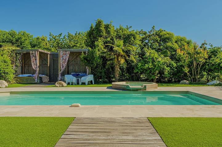 Maison de vacances pour 18 personnes, avec Terrasse et Jardin