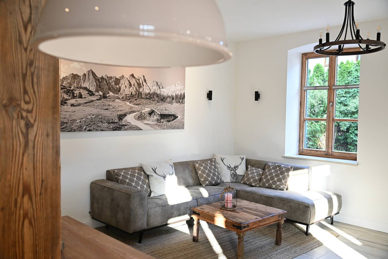 Ganze Ferienwohnung, Ferienwohnung Lämmche, Eg mit eingezäuntem Garten in Polling, Pfaffenwinkel