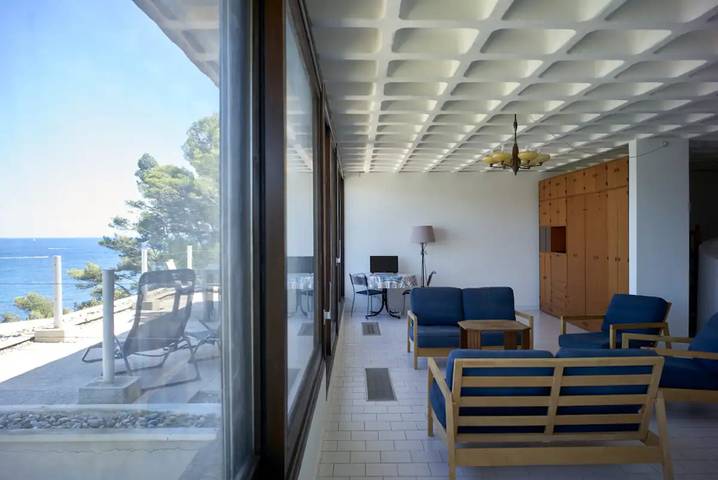 Ganze Wohnung, Ferienwohnung 'Accès Direct À La Mer' mit Meerblick, privater Terrasse und Wlan in Bormes-les-Mimosas, Parc national Port-Cros
