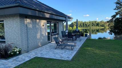 Vakantiehuis voor 12 personen, with sauna and uitzicht as well as tuin, met huisdier in Holsteinische Schweiz