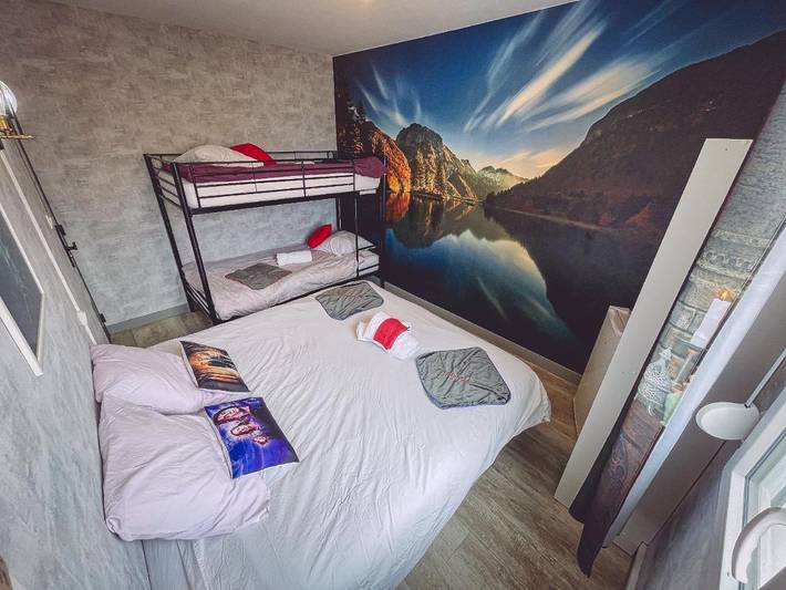 Appartement de vacances pour 4 personnes, avec vue et balcon