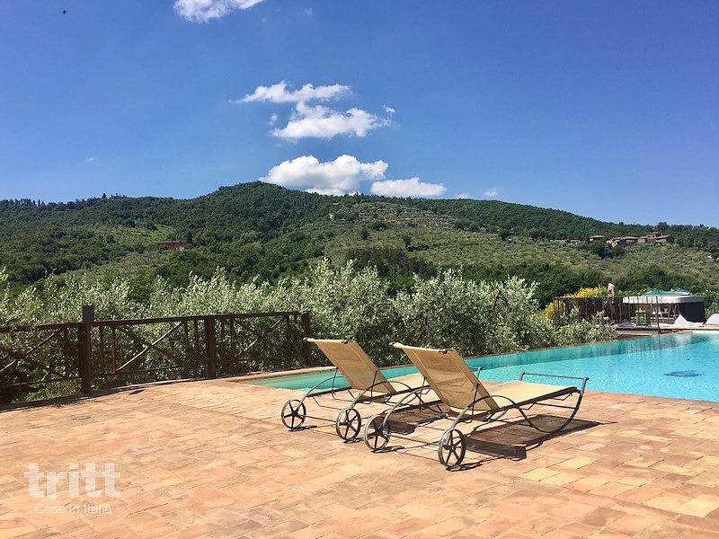 Tritt — Casa vacanze con piscina a Paciano per 2 persone in Paciano, Perugia e dintorni