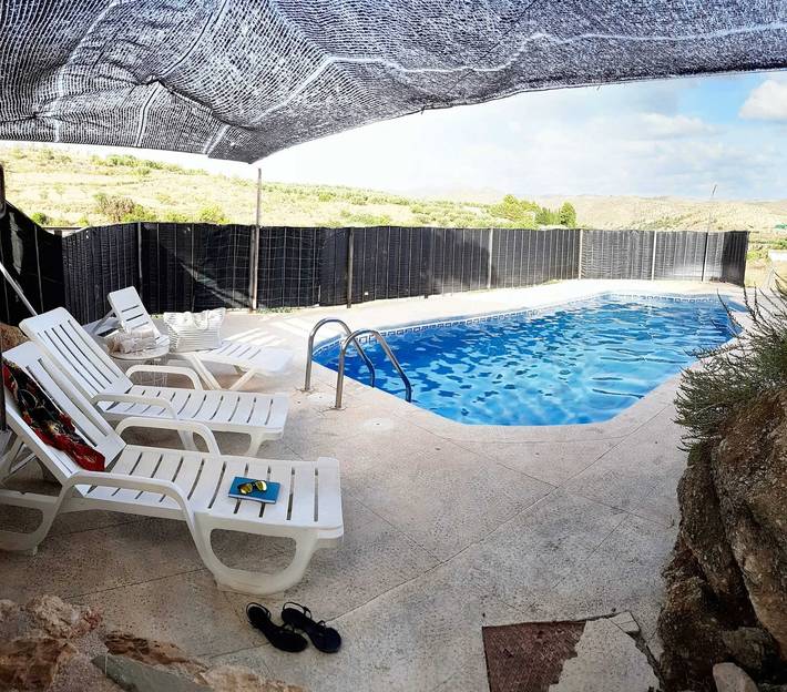 Casa rural para 12 personas, con piscina en Vélez-Rubio