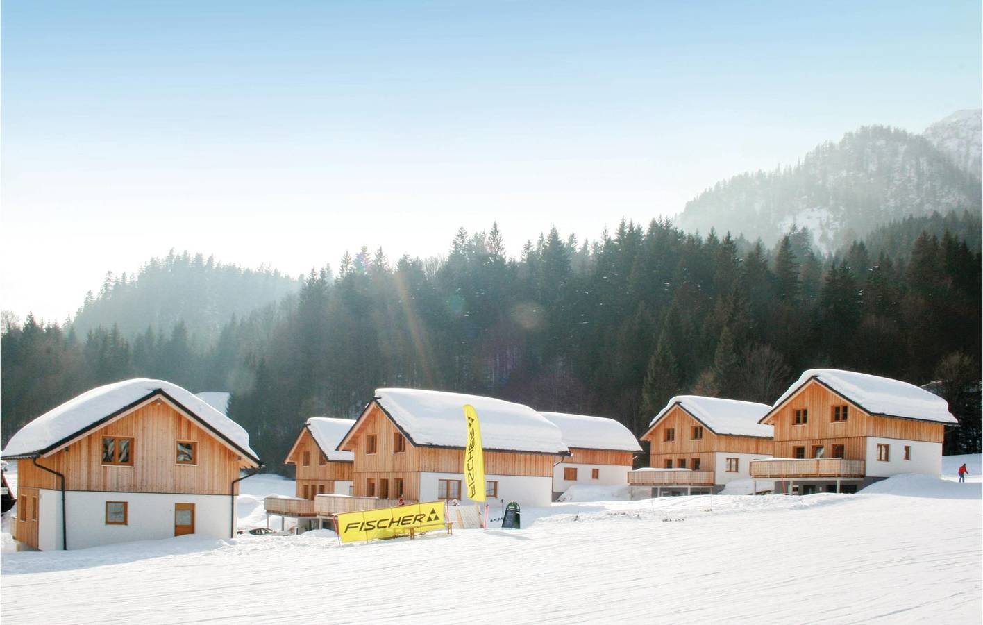 Gemütliche 2-Zimmer-Wohnung mit Sauna in der Nähe von Skiliften und mit Zugang zum Fluss in Altaussee, Totes Gebirge