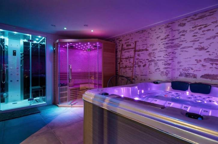 Villa pour 6 personnes, avec jacuzzi et sauna