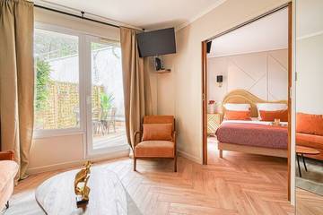 Appartement De Vacances pour 4 Personnes dans Courbevoie, Hauts-de-Seine, Photo 4