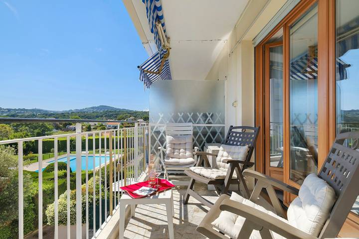 Apartamento para 6 personas, con Jardín y Piscina para niños en Antibes