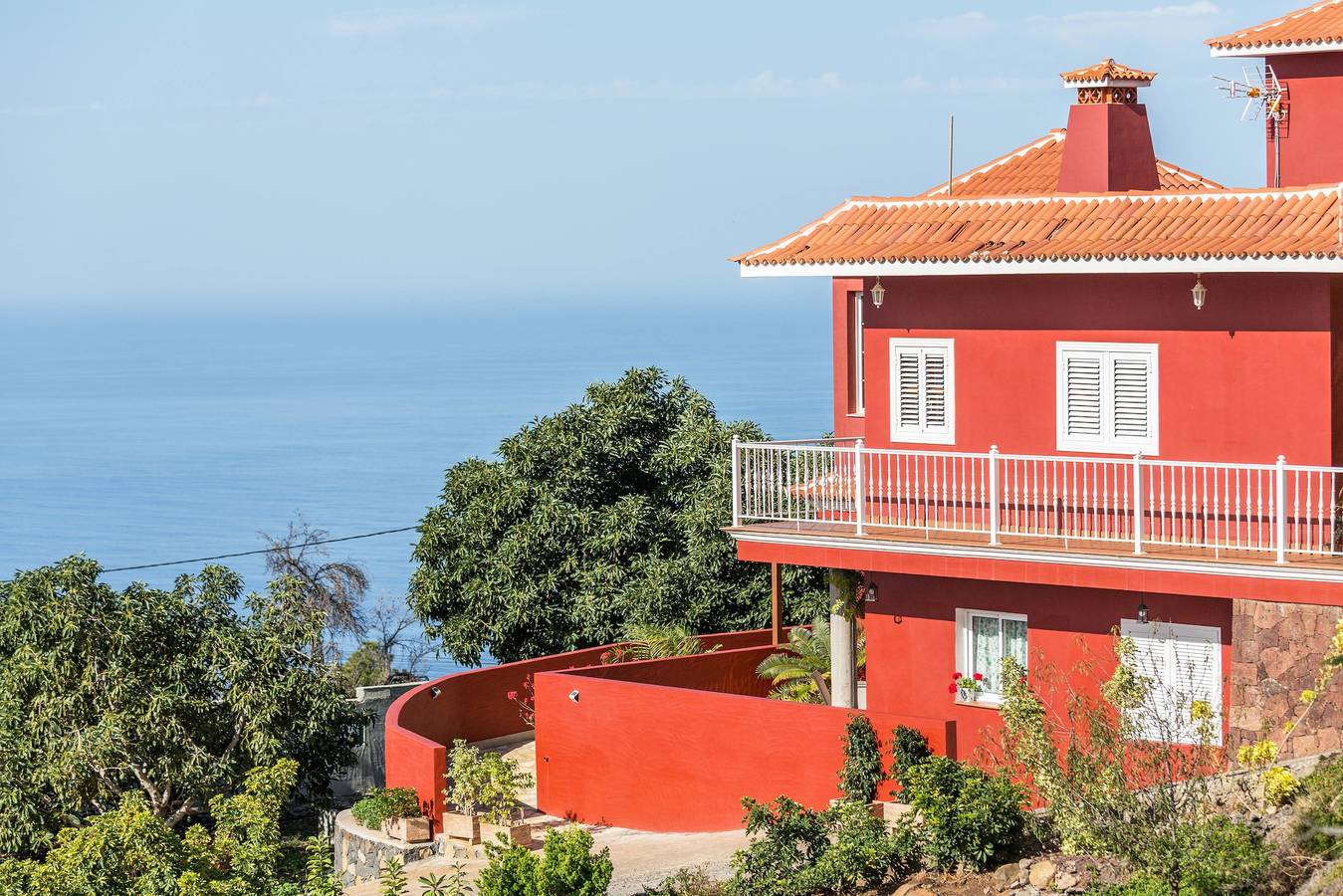 Ganze Wohnung, Ferienwohnung "Casa Quintana - Apartamento Carla" mit Meerblick in Tijarafe, La Palma Nord