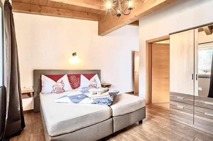 Bauernhof für 4 Personen, mit Garten und Balkon, mit Haustier in Ellmau