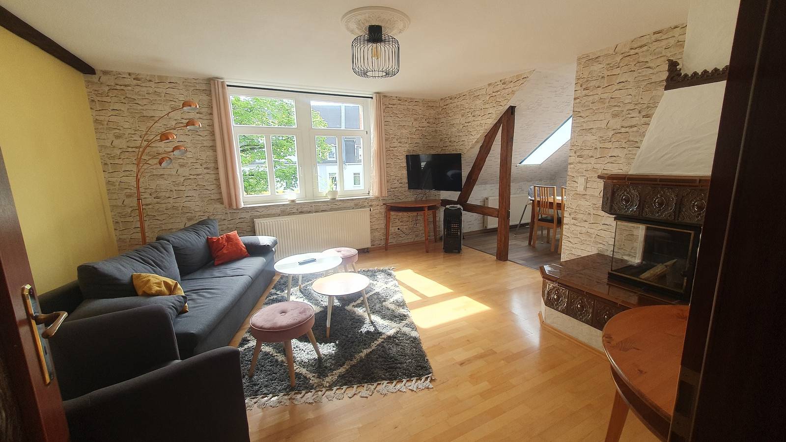 Ganze Wohnung, Ferienwohnung 'Klinkerhaus Treuen' mit Privatterrasse und Wlan in Treuen, Chemnitz und Umgebung