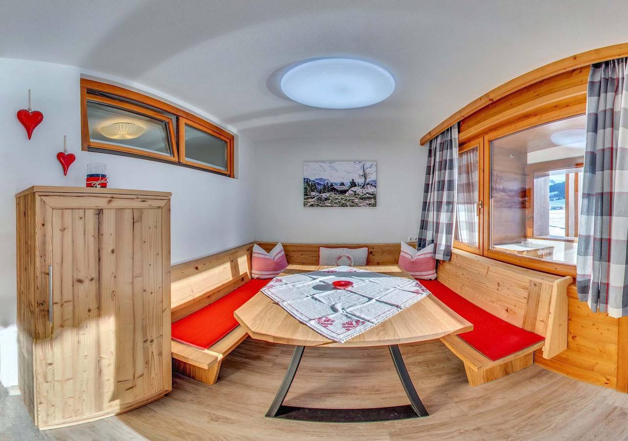 Ganze Ferienwohnung, 8-Personenwohnung "Prinz Theo" in Loferer und Leoganger Steinberge, Sankt Jakob in Haus