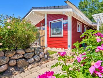 Ferienhaus für 4 Personen, mit Terrasse und Sauna sowie Garten, kinderfreundlich in Simonsberg