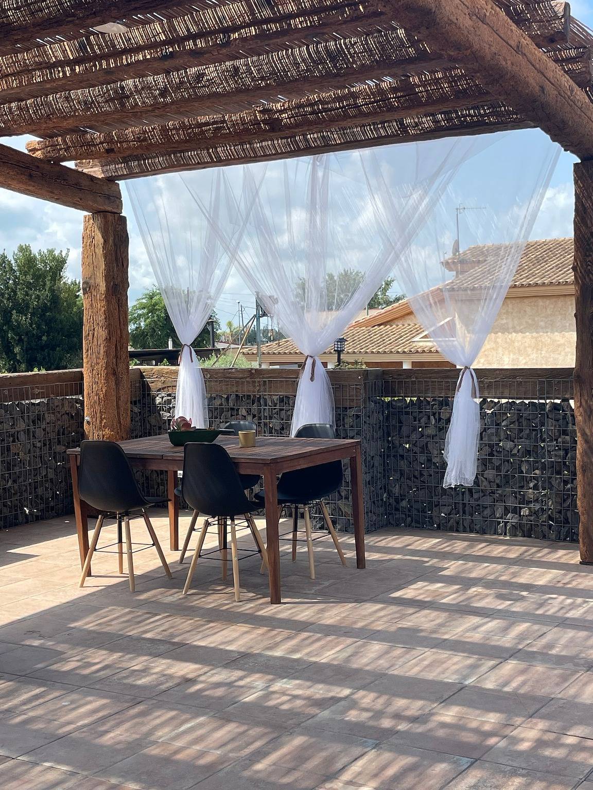 Casa de vacaciones Casa rural Maño con piscina compartida y jardín in La Cava, Tierras del Ebro