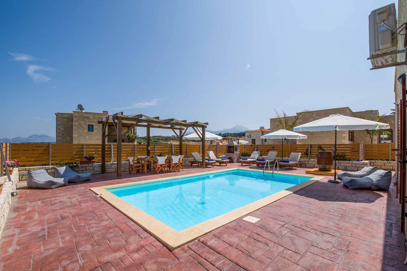 Villa per 6 persone con terrazza in Mesi, Rethymno e dintorni