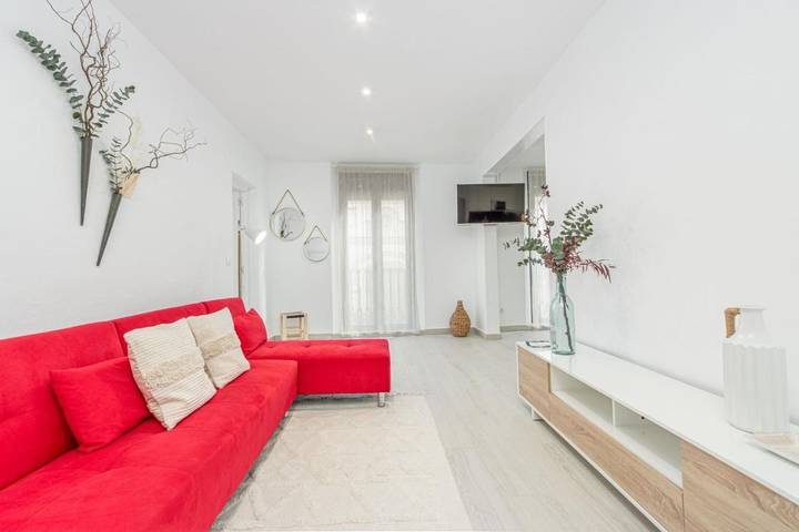 Apartamento para 4 personas, con balcón en Figueras