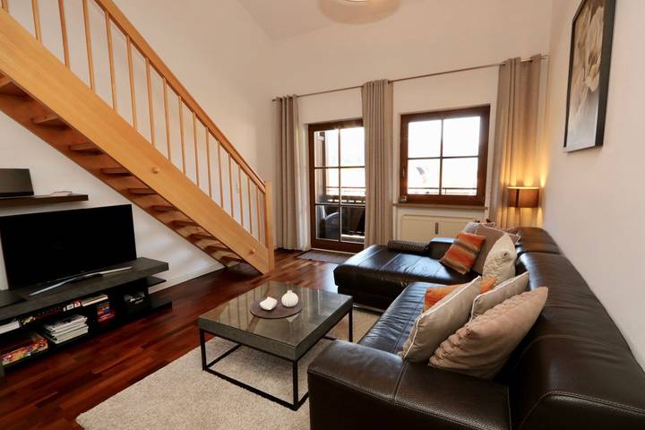 Ferienwohnung für 4 Personen, mit Balkon und Balkon/Terrasse sowie Garten und Ausblick in Garmisch-Partenkirchen - 4