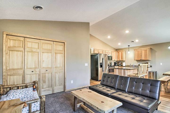 Blockhütte für 8 Personen, mit Terrasse und Garten - 1