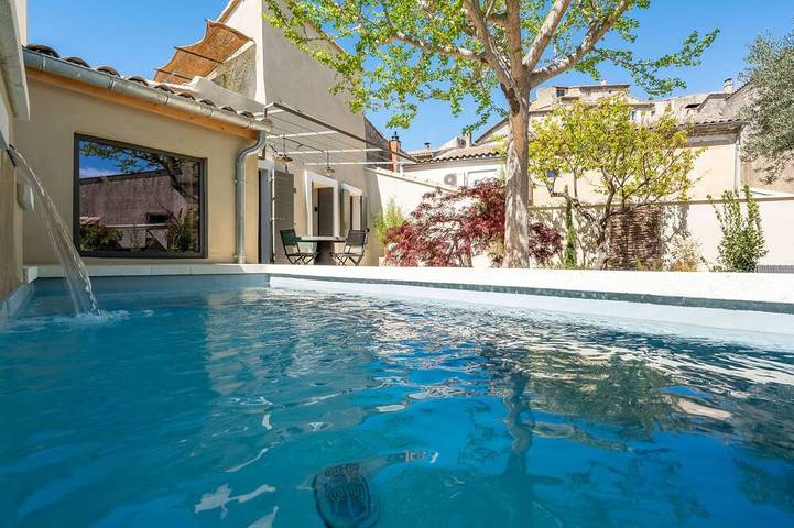 Ferienhaus für 8 Personen, mit Sauna und Pool sowie Garten - 1