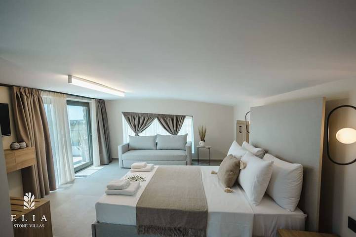 Villa für 6 Personen, mit Garten und Balkon auf Thassos - 4
