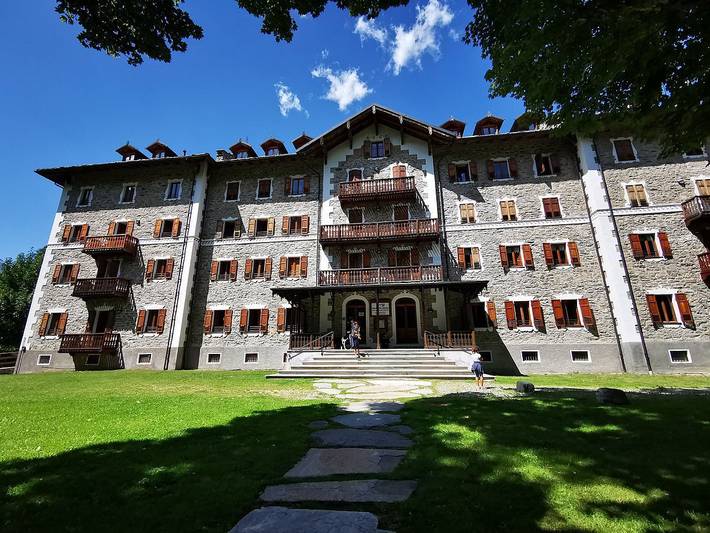 Appartamento per 2 persone, con giardino e panorama in Ceresole Reale