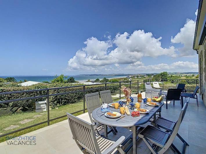 Maison de vacances pour 6 personnes, avec jardin et vue