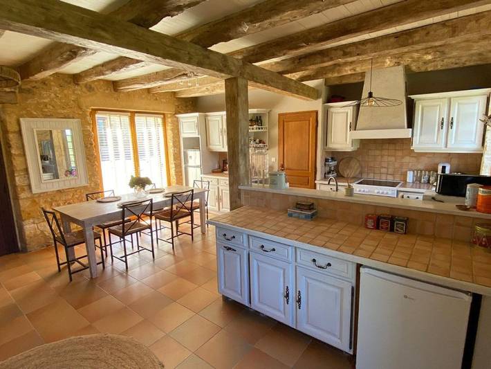 Maison de vacances pour 8 personnes, avec piscine et terrasse