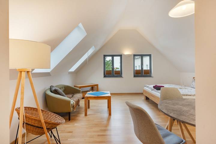 Appartement entier, Appartement 'Zieglinde-Ziegenhof' in Wahnsdorf, Radebeul