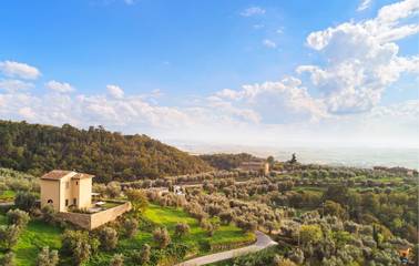 Location de vacances pour 4 personnes, avec piscine et jardin à Vinci