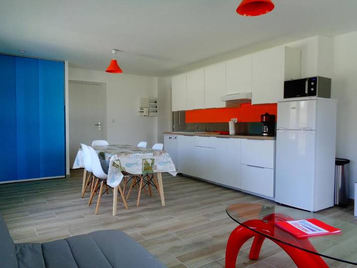 Gîte pour 4 personnes, avec Vue dans Plage de Trestel