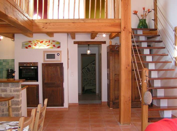 Gîte pour 8 personnes, avec terrasse à Rivière-sur-Tarn - 4