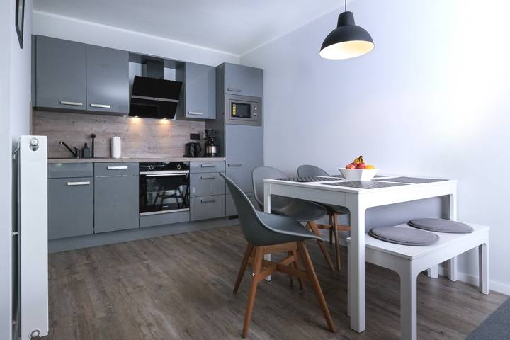 Appartement de vacances entier, *Neu* moderne Fewo No. 2 Friesenhuus Carolinensiel - nahe Harle & Cliner Quelle in Carolinensiel-Harlesiel, Wittmund