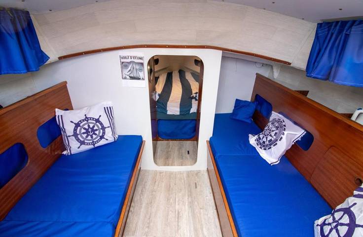 Bateau pour 4 personnes, avec vue et terrasse dans l' Aude - 3