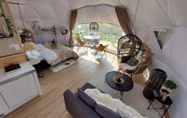 Glamping voor 4 Personen in Staffantorp, Zuid-Zweden, Afbeelding 3