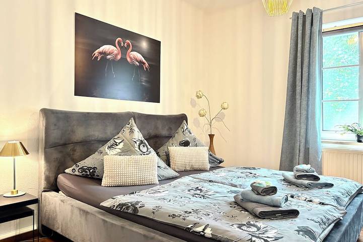 Ganze Wohnung, Helles Design-Apartment am Fuße des Hutbergs in Kamenz, Oberlausitz-Niederschlesien