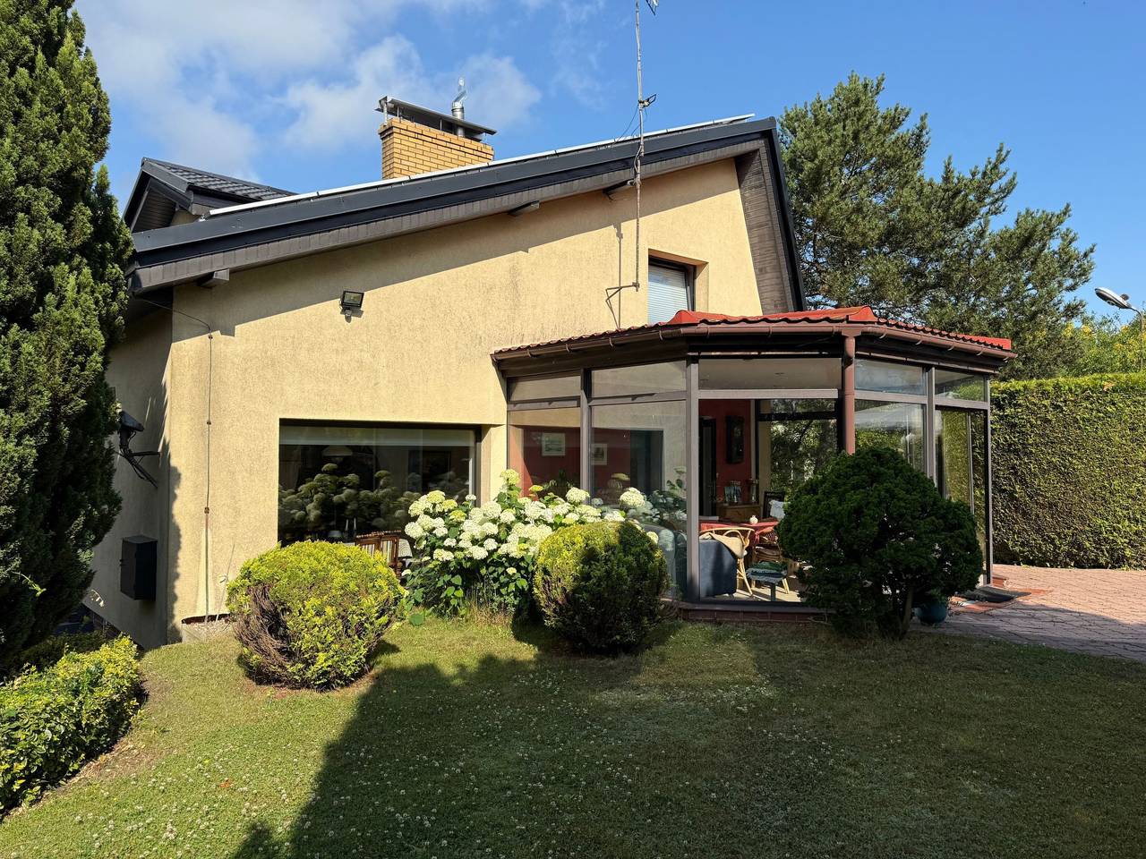 Ferienvilla mit Garten, Grill und Terrasse in Distretto di Kartuzy