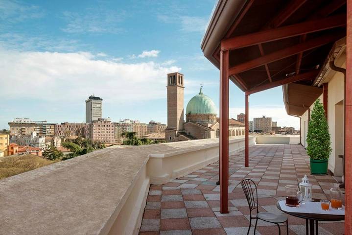 Maison d’hôte pour 3 personnes, avec Balcon ainsi que Terrasse et Vue à Padoue
