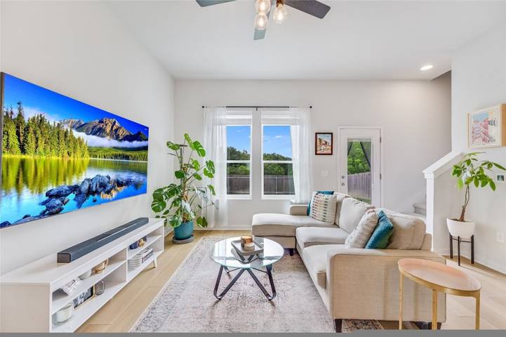 Apartamento para 5 personas, con terraza y jardín, Familias con niños en Austin