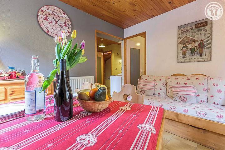Location de vacances pour 4 personnes, avec jardin dans Val-Cenis