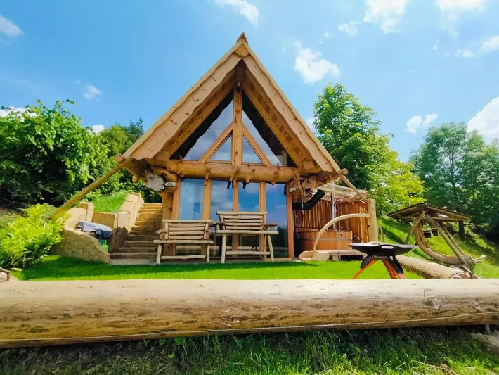 Vivendas de férias para 4 pessoas, com jardim e vista e ainda vista para o lago - 1