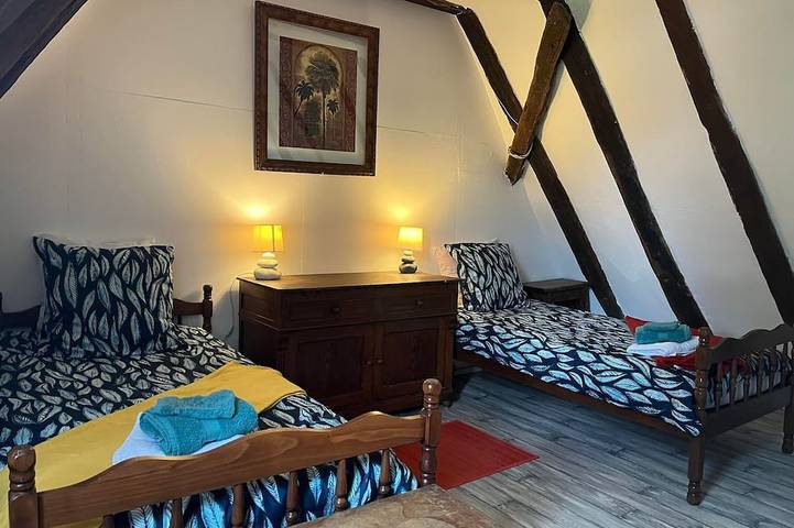 Location de vacances pour 6 personnes, avec jardin, animaux acceptés à Campagne (homonymie) - 4