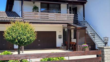 Cottage pour 2 personnes, avec balcon, adapté aux familles dans Eggstatt