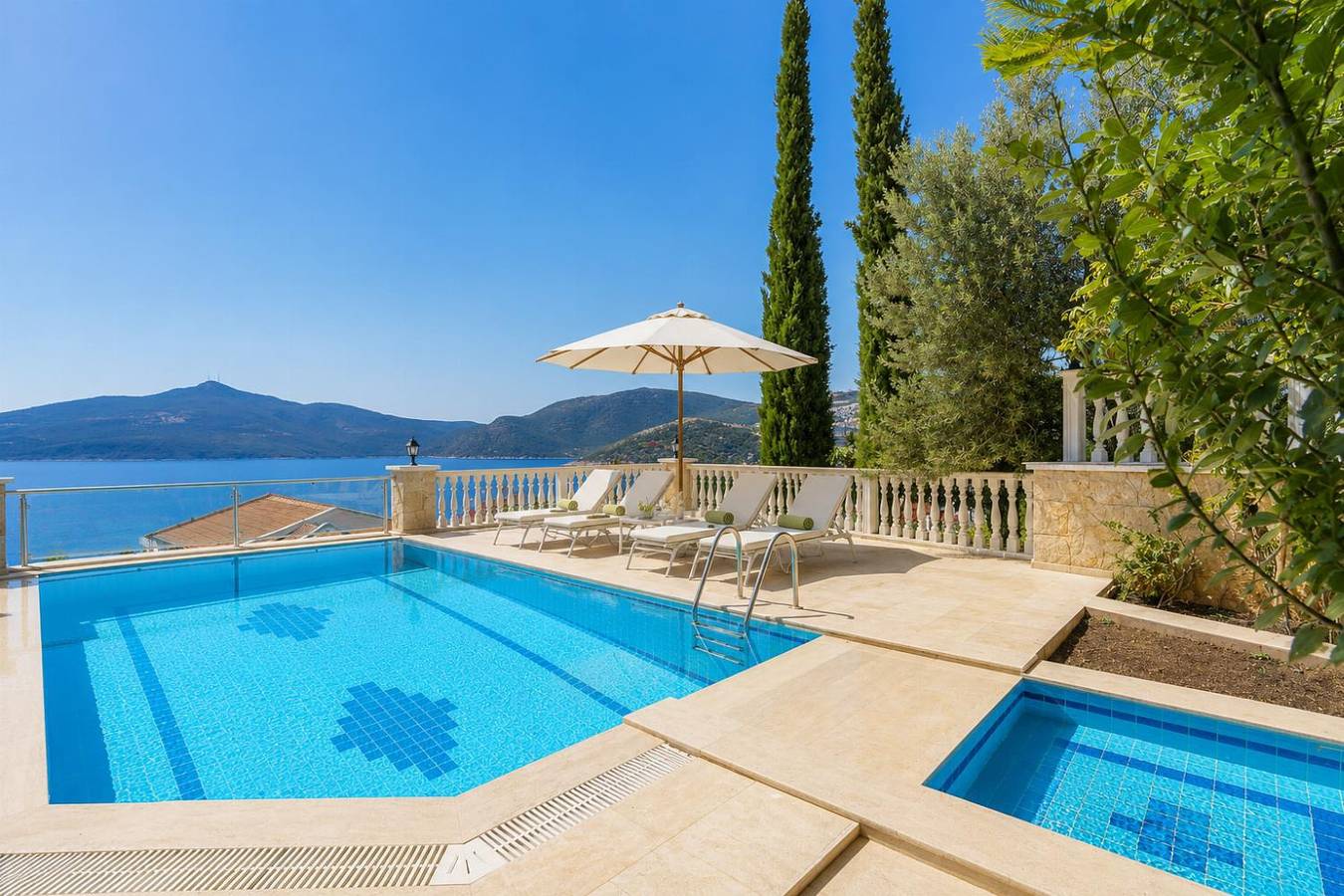 Villa für 6 Personen mit Balkon in Kaş, Provinz Antalya