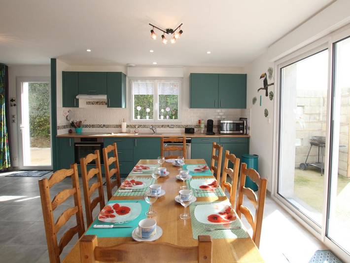 Gîte pour 5 personnes, avec jardin et terrasse, animaux acceptés à Ravenoville - 3