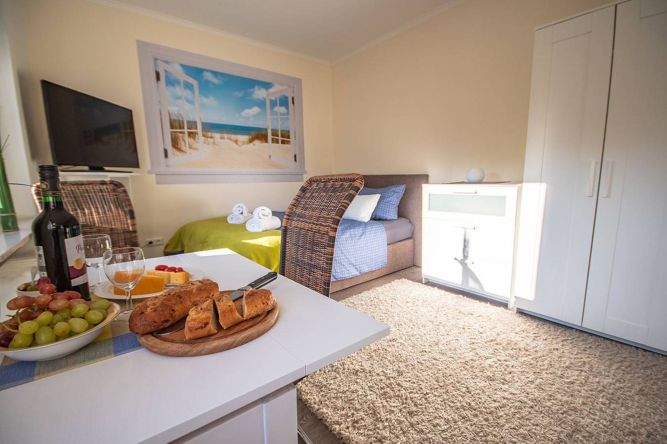 Ganze Wohnung, Fp 59 - 2 Personen Studio-Apartment mit heller moderner Ausstattung in Sahlenburg Strand, Cuxhaven